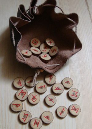 Wooden Rune Set
