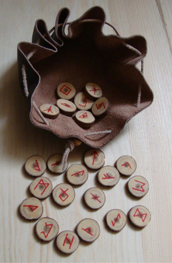 Wooden Rune Set